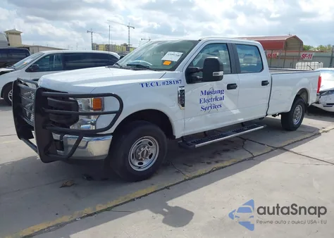 2022 Ford F250 Super Duty из США, поврежденный, VIN 1FT7W2A60NEF64074